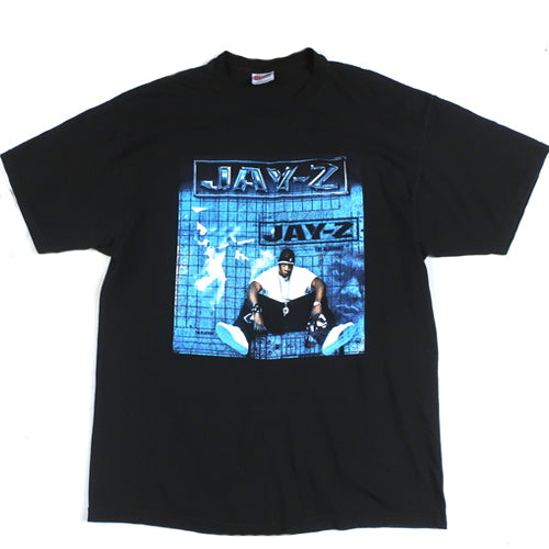 Vintage Jay-Z The Blueprint Tour T-Shirt Jigga Hova 2001 Roc-A