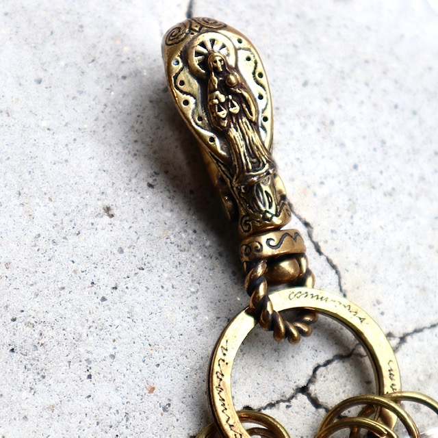 galcia ガルシア 20KSS-008 SANTAMUERTE キーホルダー ブラス 商品詳細