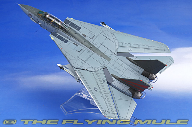 Century Wings 586710 - F-14 Tomcat Diecast Model, USN VF-154 Black