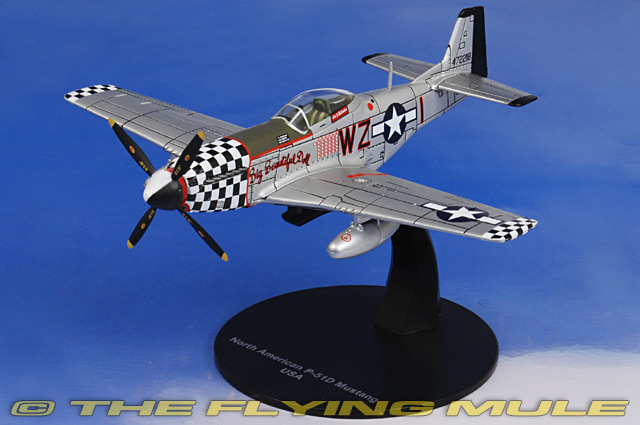 P-51D Mustang 1:72 Diecast Model - De Agostini DA-DAWF12 - $24.95