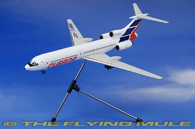 GeminiJets G2CUB246 - Tu-154 Diecast Model, Cubana, CU-T1265