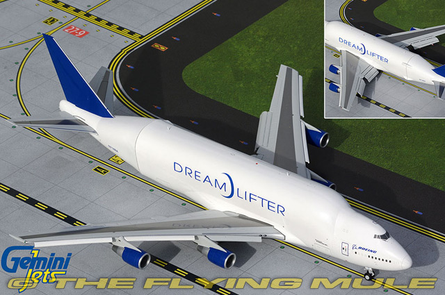 747-400LCF Dreamlifter 1:200 Diecast Model - GeminiJets GJ