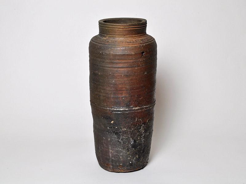 古美術 肥後 - 南蛮切溜花入 | 古美術品専門サイト fufufufu.com