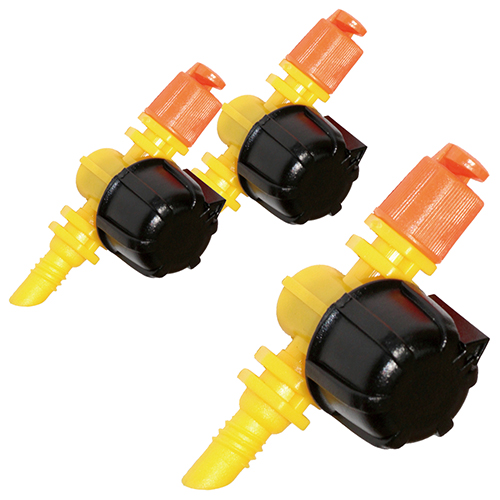 セフティ－3・マイクロ灌水ノズル 180度・SMKS-10－園芸用品・散水