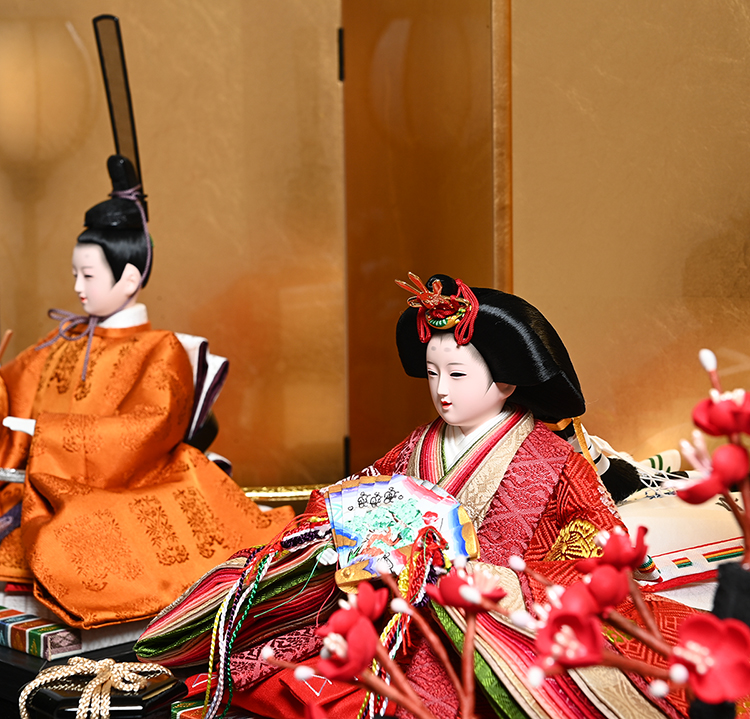 京十番親王：古今雛：清水久遊作 ｜人形の伏見屋