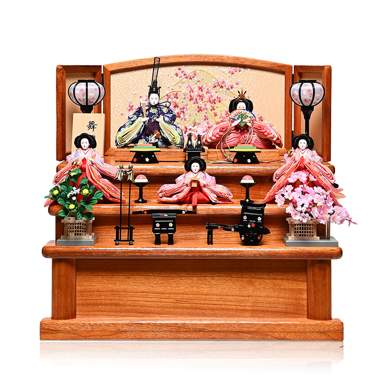 芥子親王豆官女：紗菜雛：華芳作｜人形の伏見屋