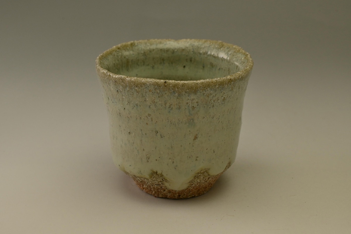 岡本作礼 No.080012 斑唐津ぐい呑 | えにし庵