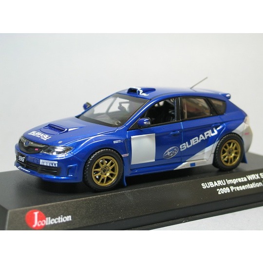 1/43 SUBARU Impreza WRX STI Group N 2009 WRC liveries presention