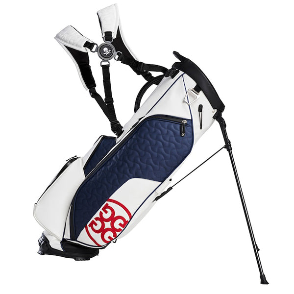 ジーフォア G FORE スタンド キャディバッグ スノー ホワイト トランス