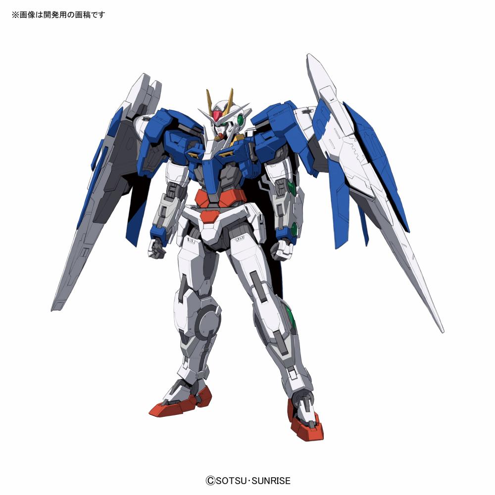 RG 1/144 GN-0000+GNR-010 00 Gundam Raiser UPDATE Box Art + Hi Res