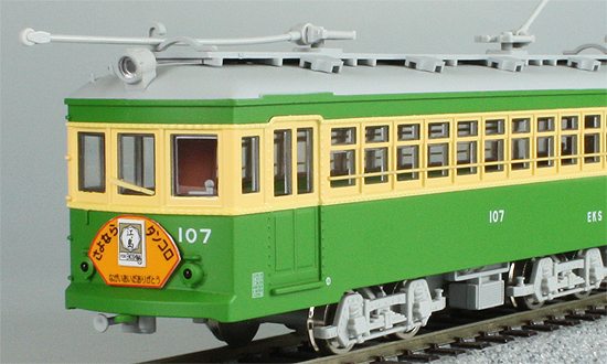江ノ島電鉄 100形107号車（トロリーポール仕様） | 株式会社 ハセガワ