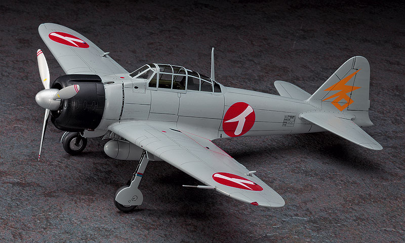 紫電改のマキ」三菱 A6M2b 零式艦上戦闘機 21型（キャラデカール付
