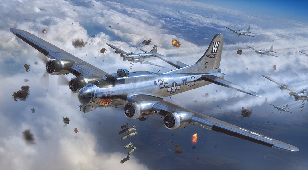 B-17G フライングフォートレス 前期型 | 株式会社 ハセガワ