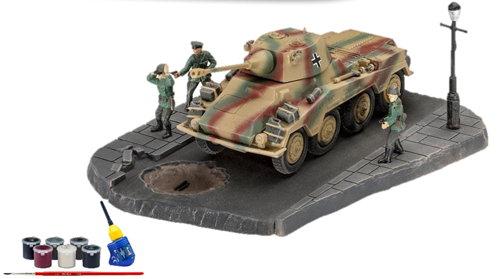 ジオラマセット Sd. Kfz. 234/2 プーマ | 株式会社 ハセガワ