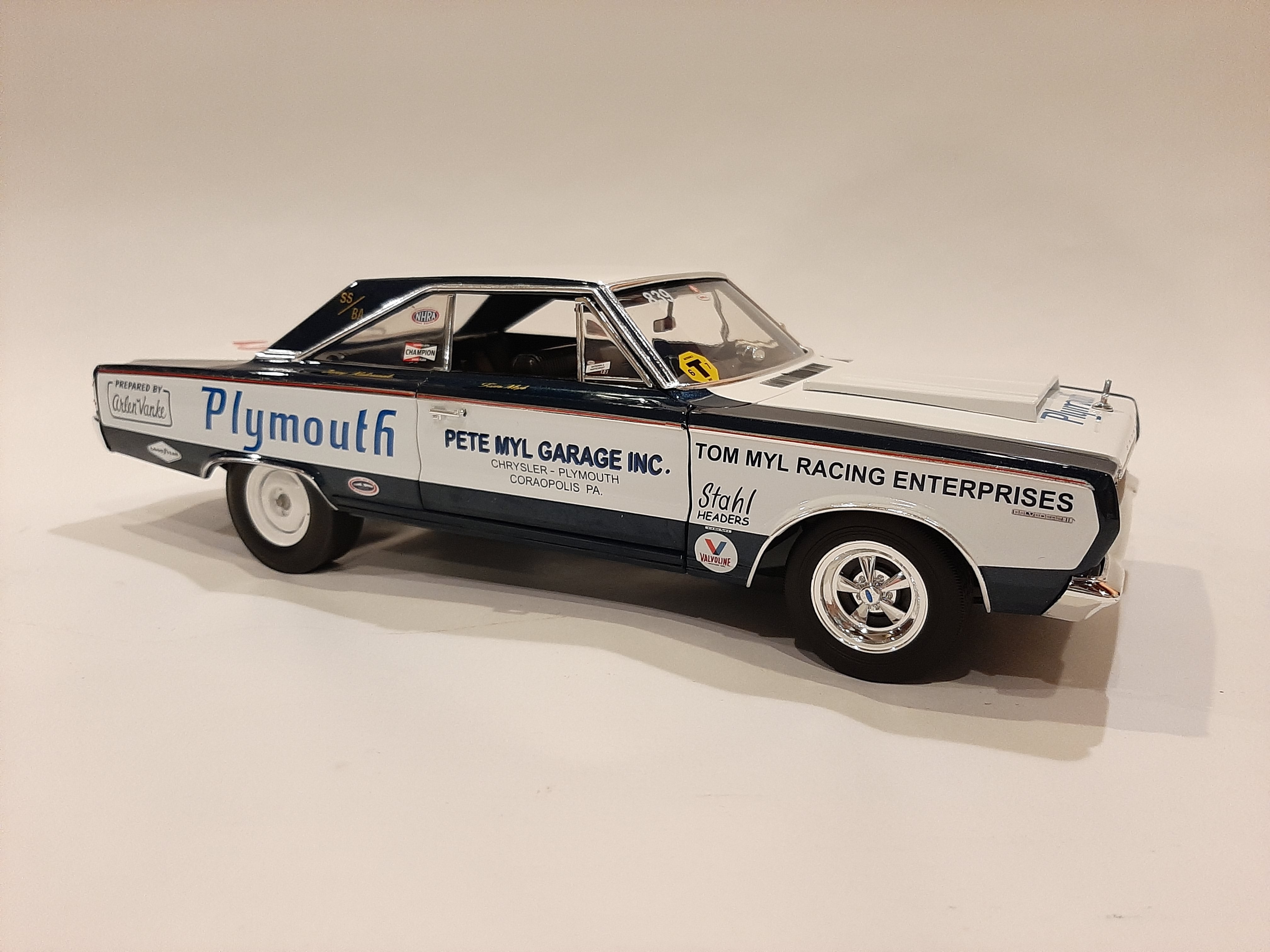 1/18 1967 Belvedere Tom Myl – Hobby Express Inc.
