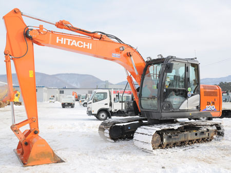 建設機械リース バックホー ZX120-6