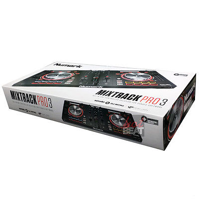 Numark Mixtrack Pro III 2 Channel DJ Controller MIXTRACKPRO3 Black