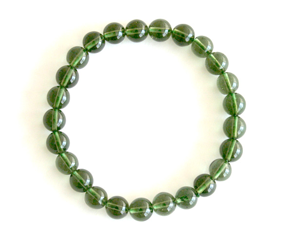 モルダバイト（鑑別書付き）7～7.5mm｜天然石・パワーストーン