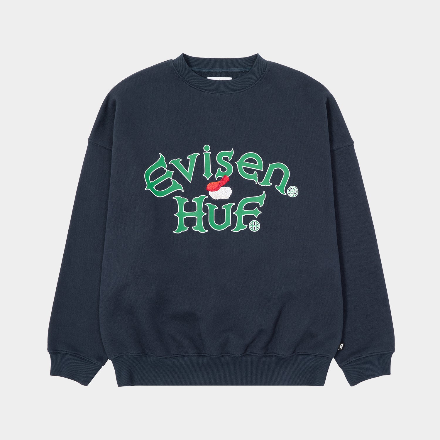 HUF X EVISEN SUSHI CREW FLEECE｜SWEATSHIRTS（スウェットシャツ