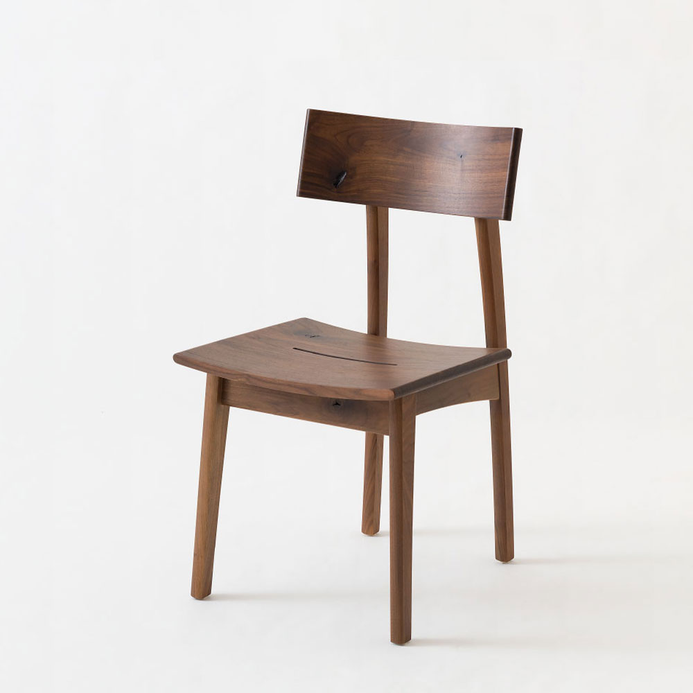 飛騨産業 ダイニングチェア「森のことばWalnut SW210」ウォールナット