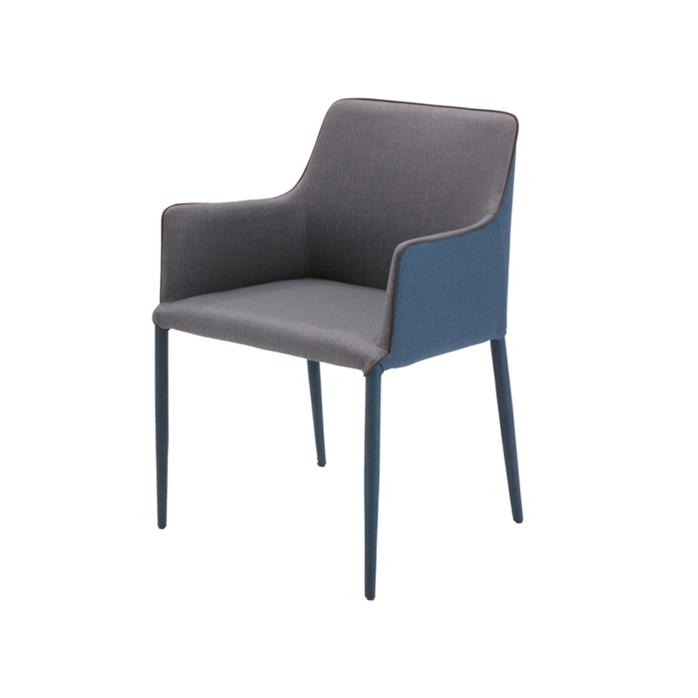 ダイニングチェア「セリオ」肘付き ブルー色 TDC-9842 | 【公式】大塚