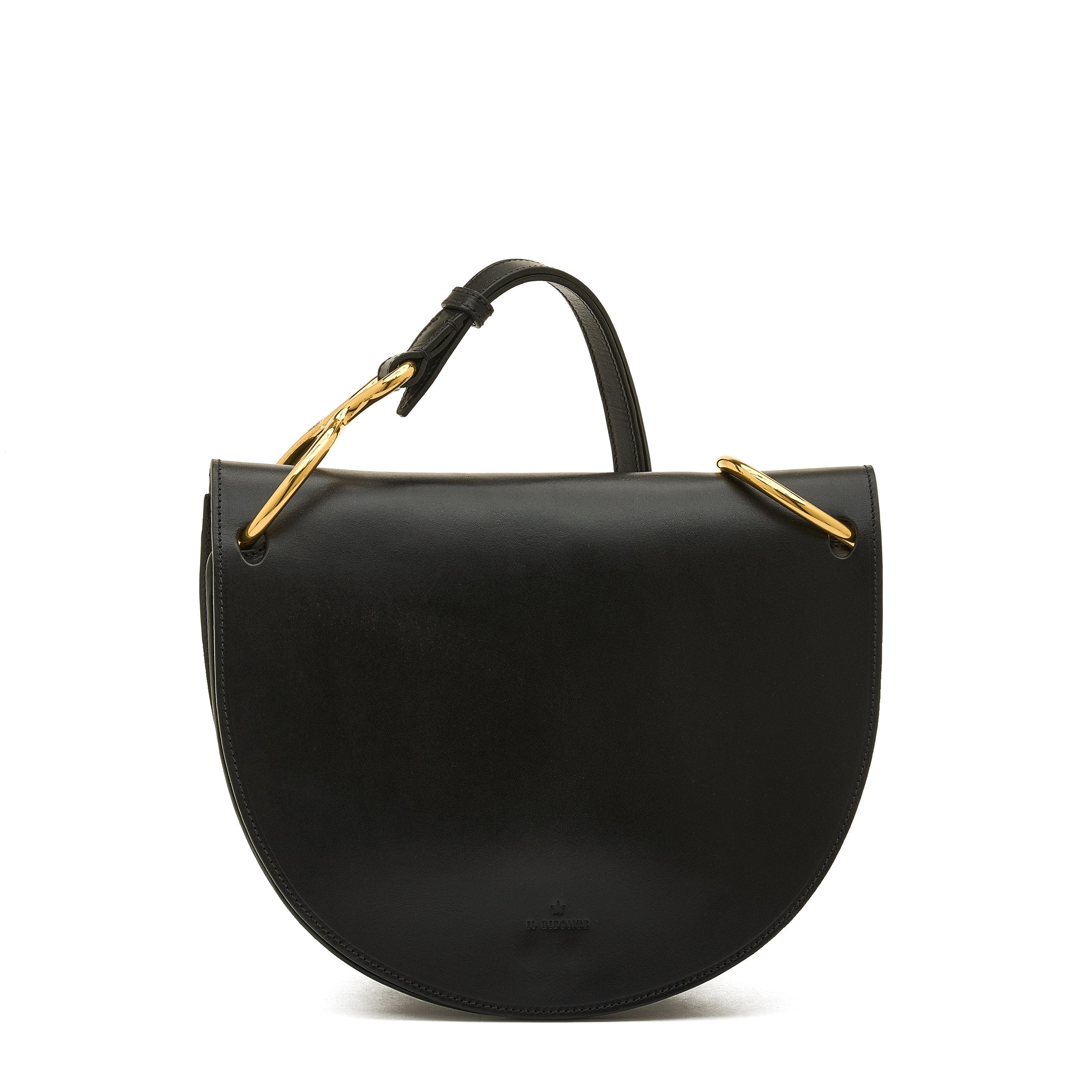 Consuelo | Women's crossbody bag in leather color black – Il Bisonte
