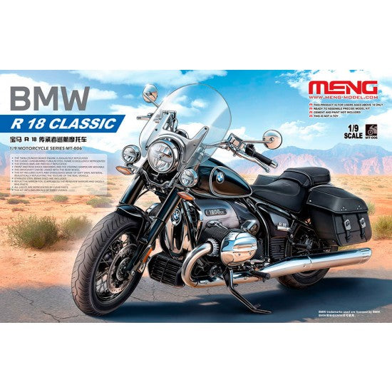 Meng Model 1/9 BMW R18 Classic Motorcycle Model Kit (No. MT-006)
