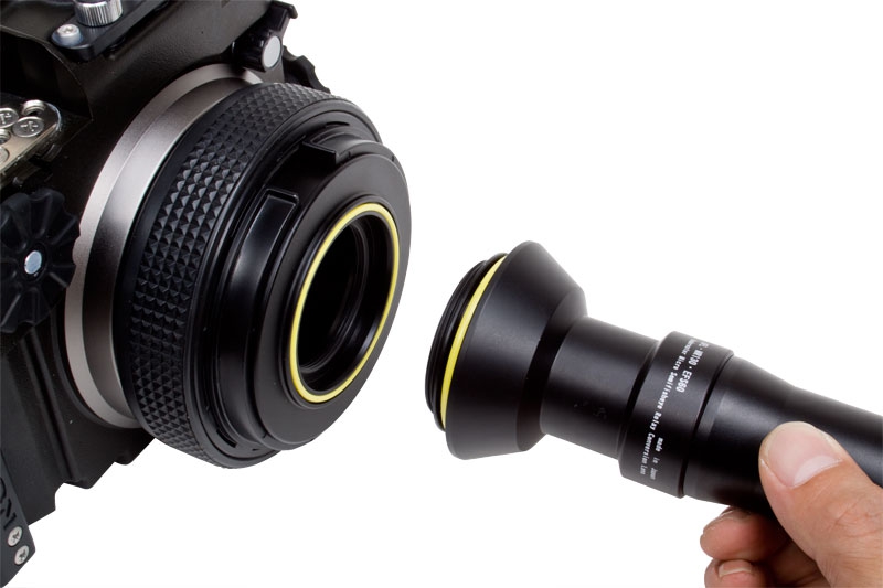 INON 水中マイクロセミ魚眼リレーレンズ 【UFL-MR130 EFS60】