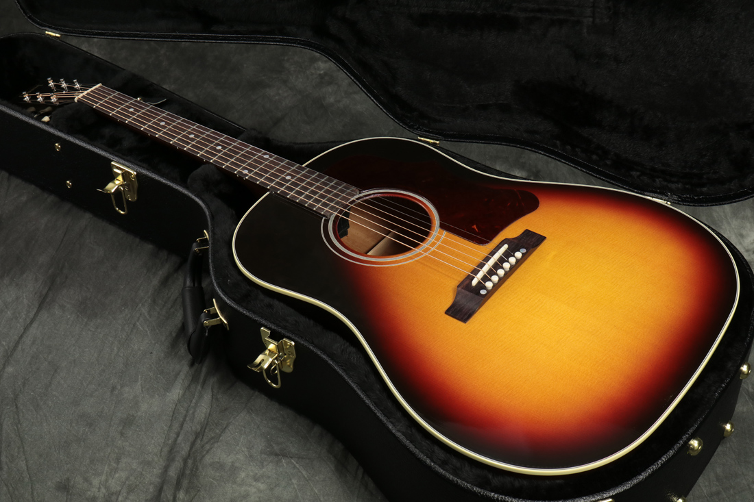 動画】30年から60年代風のヴィンテージデザインGIBSON J-45