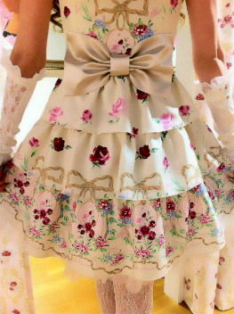 ミニーワンピ オーナメントリボン柄 - One Piece | Line Up | ジーザス