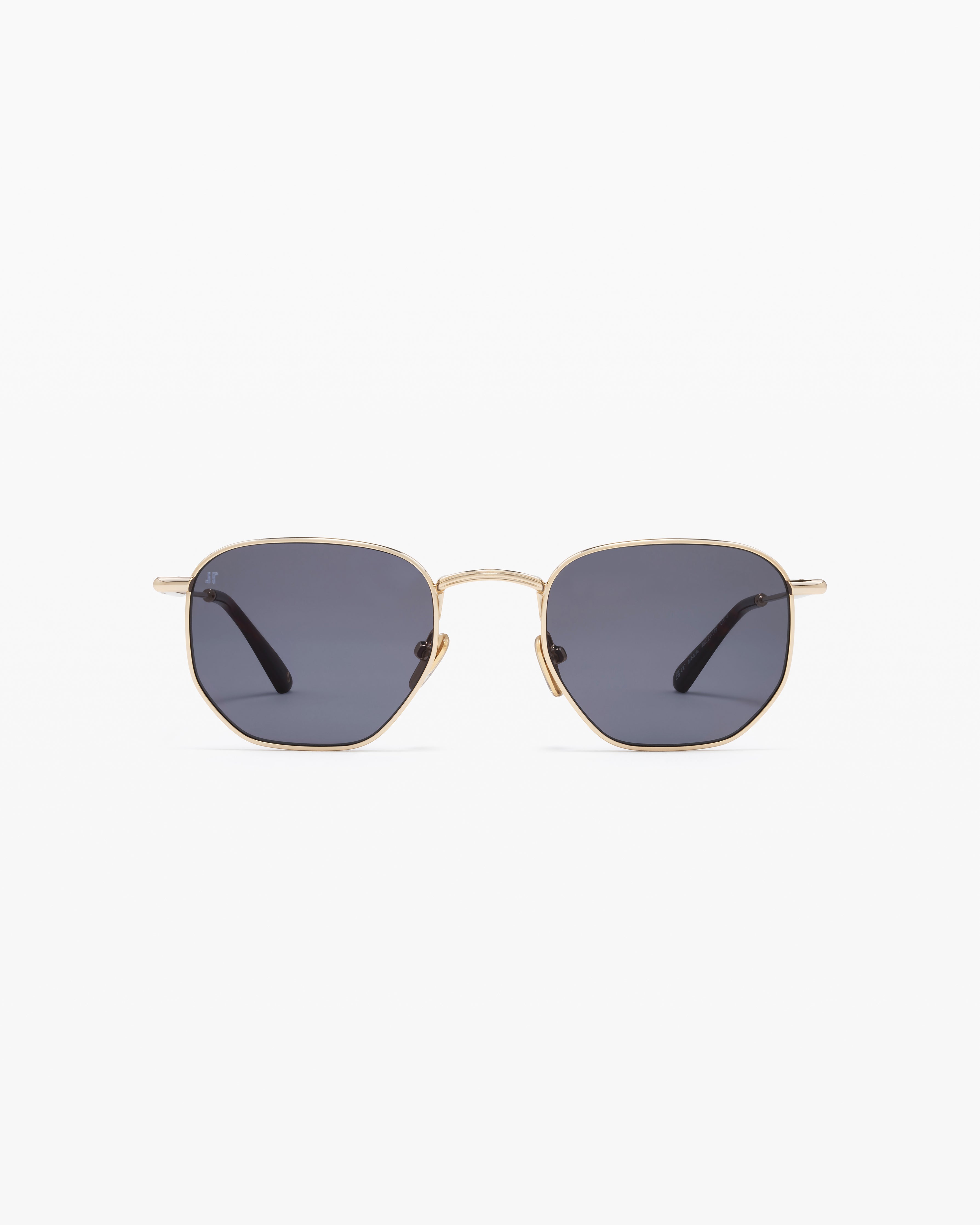 The Ash Medium Men's Sunglasses in Gold | Jimmy Fairly US