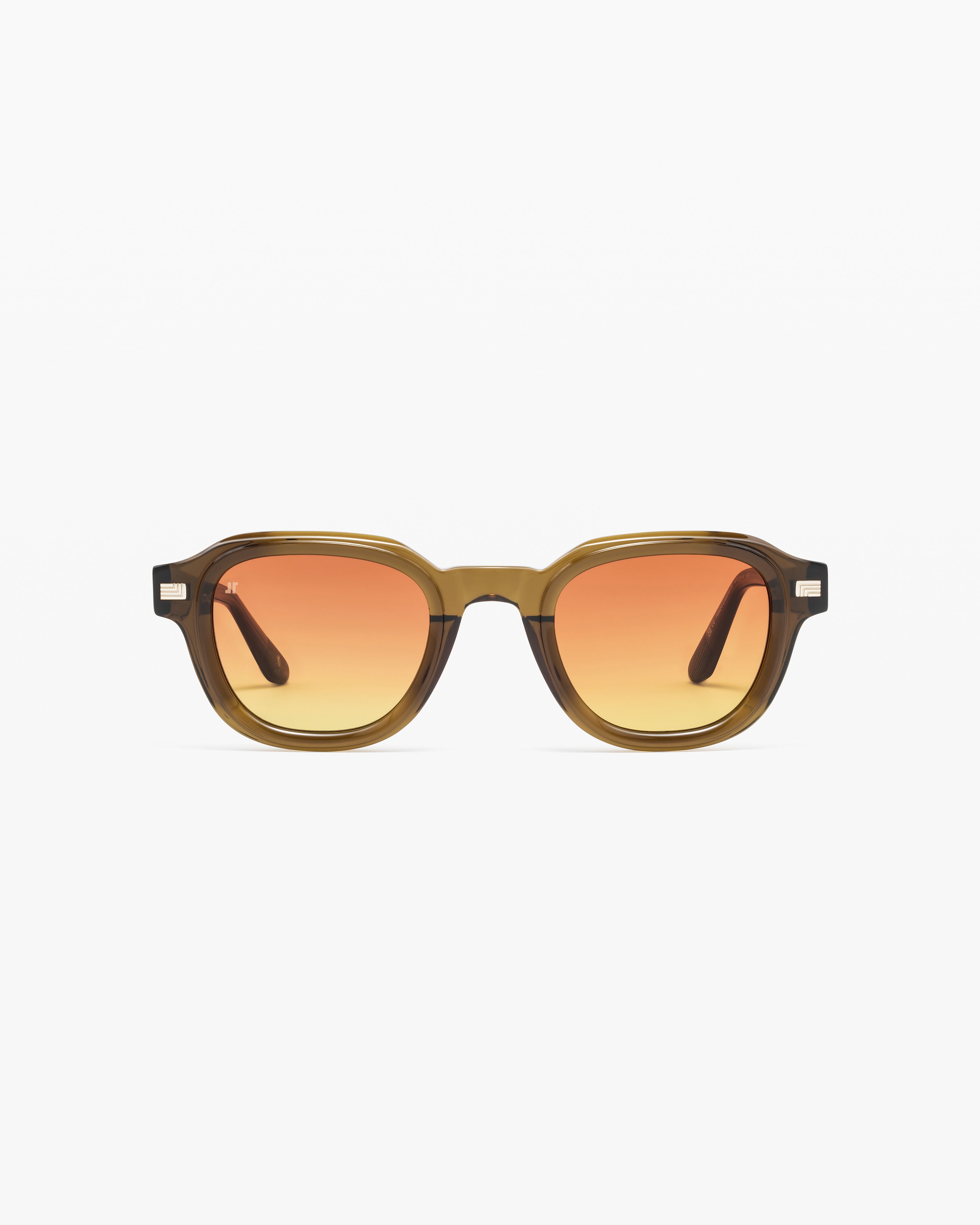 The Napoli JF Colors Medium Men's Sunglasses in Dark green | Jimmy