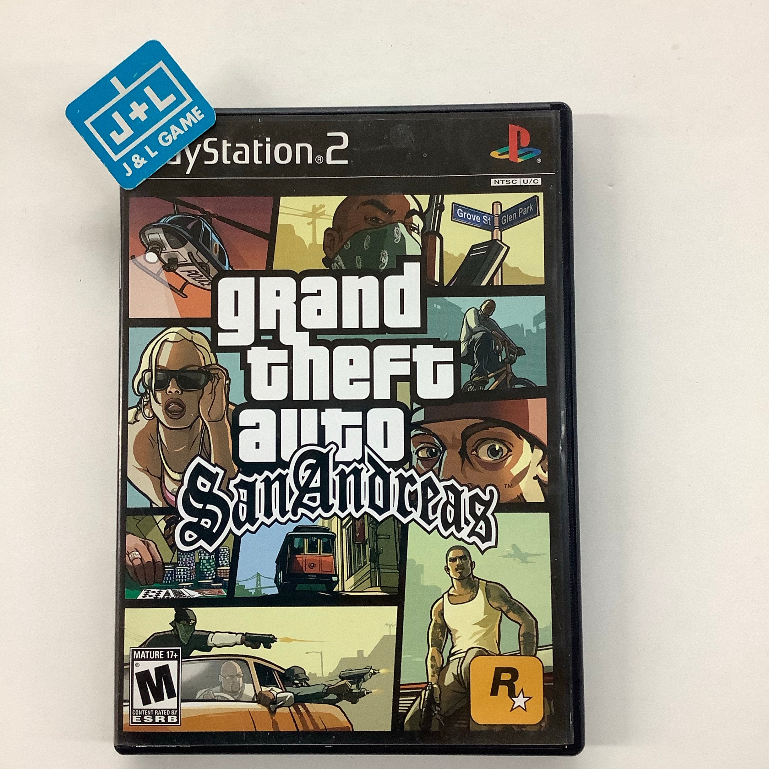 Grand Theft Auto: San Andreas - (PS2) PlayStation 2 [Pre-Owned