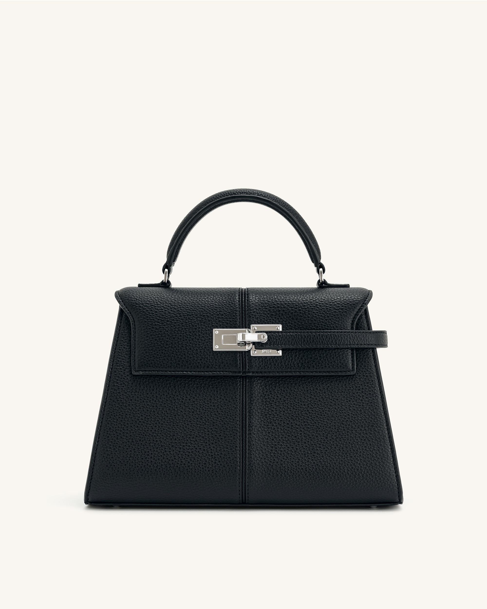 Elise Large Top Handle Bag - Black | JW PEI