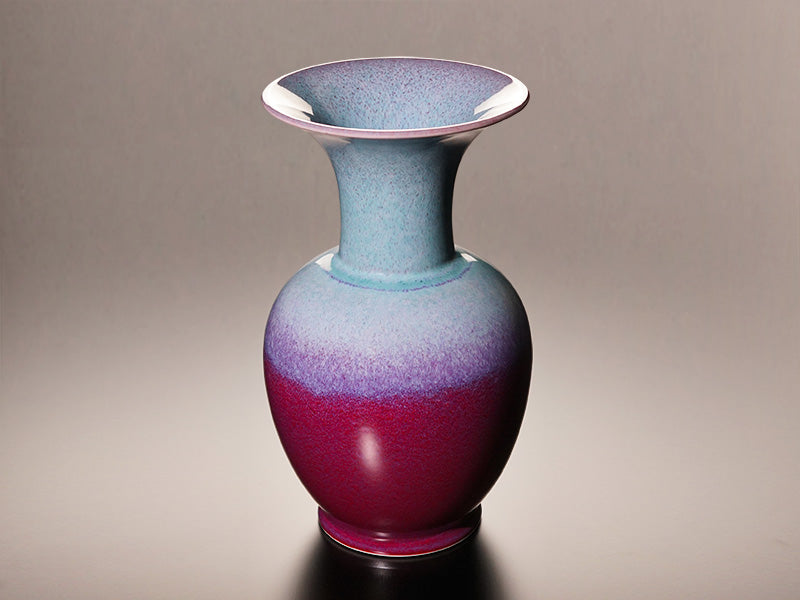 有田焼】紫紅鈞窯花器 - JTOPIA
