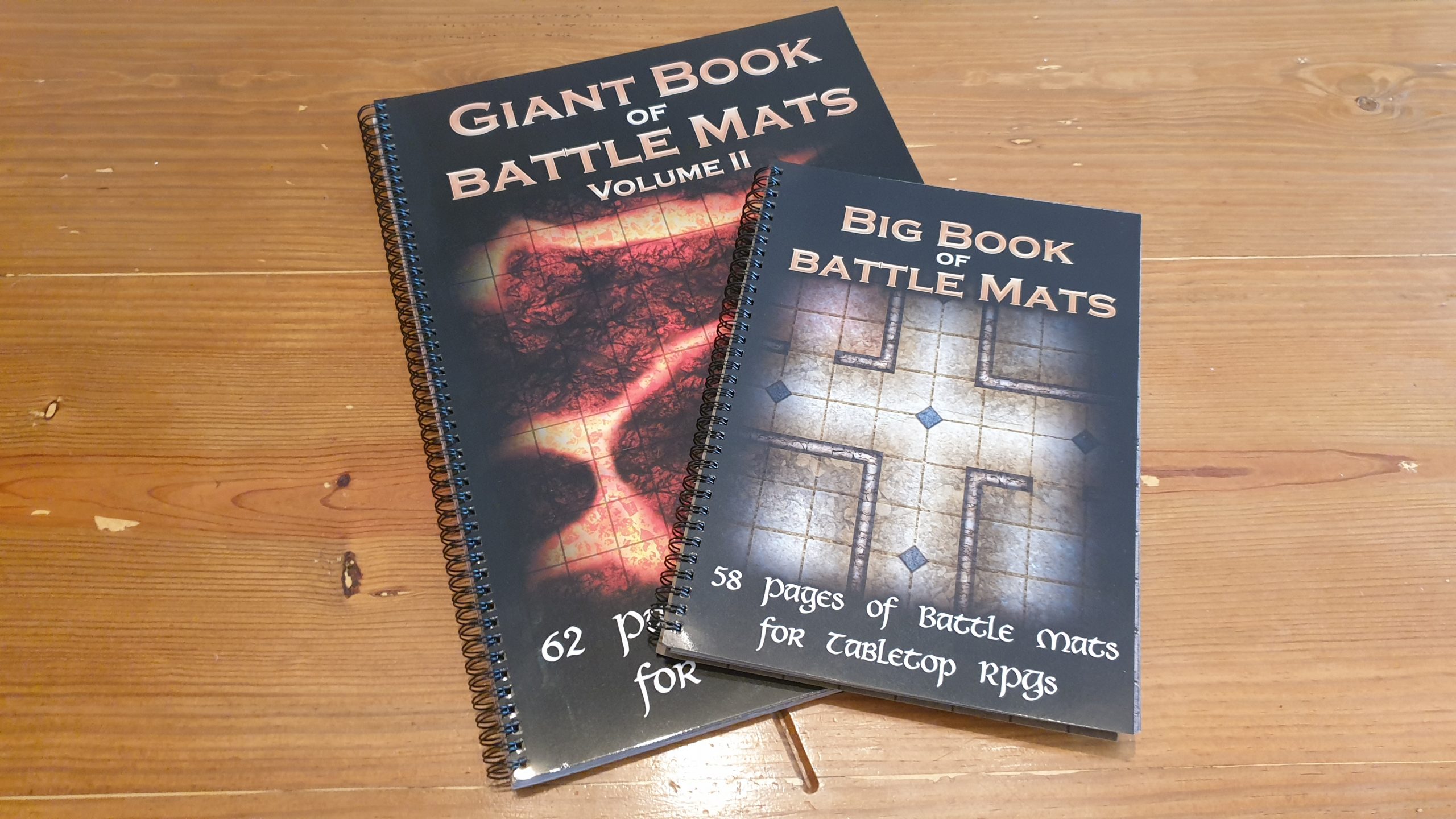 Loke BattleMats Review - The Big Book of Battle Mats Vol. 1 and