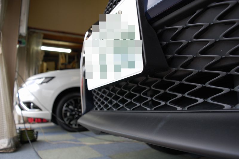 LEXUS RXにフロントカメラを取り付けました。 – カーセキュリティの