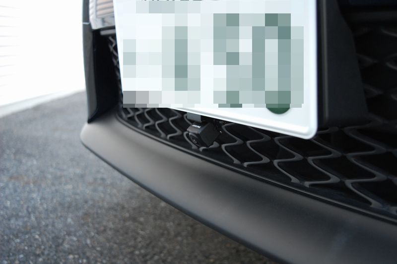 LEXUS RXにフロントカメラを取り付けました。 – カーセキュリティの