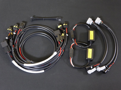1～3型 [H4ハロゲン] →4型 [純正LED] ヘッド変換ハーネス