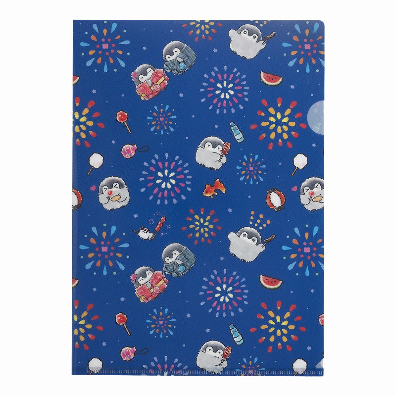 コウペンちゃん お祭りわっしょい！ クリアファイル（花火柄