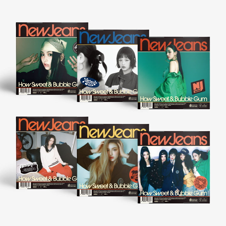 NEWJEANS How Sweet Standard Version (6 Versions) – K-Towns
