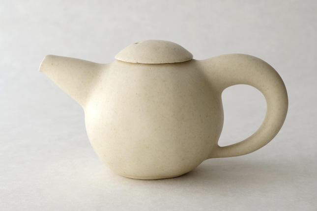 白釉ポット 大 岩田圭介 | 作家もの和食器通販【暮らし用品】