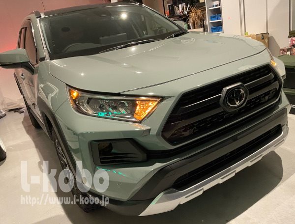 RAV4 サイドマーカーとウインカーポジションの加工 ｜【エルコボ