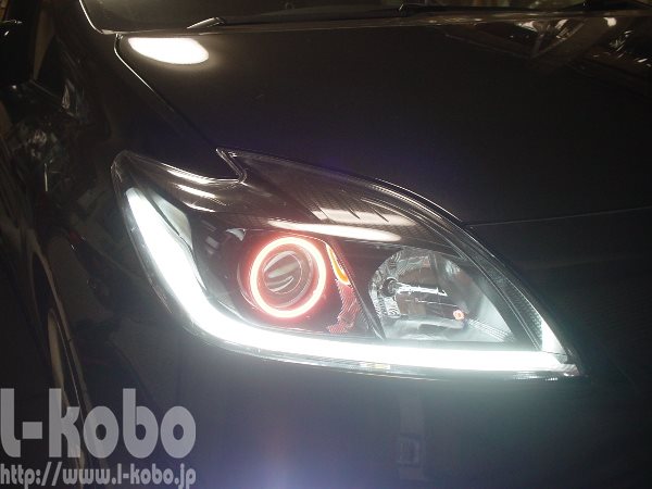 30後期型プリウスヘッドライト4 ｜【エルコボ】ヘッドライト、テール