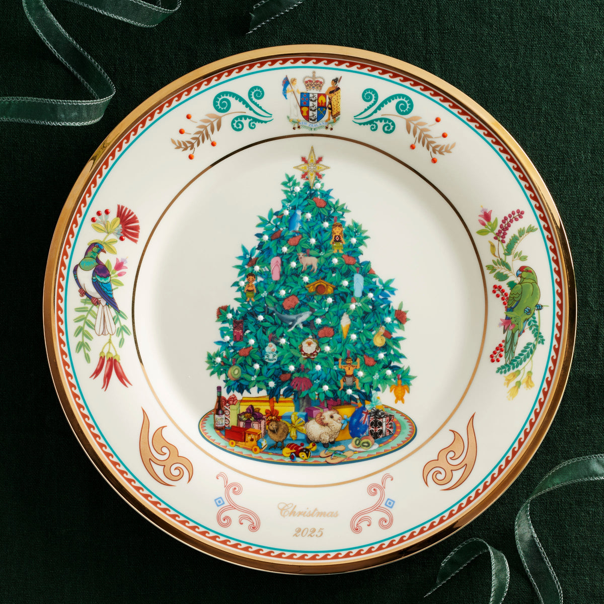 2025 Trees Around The World Plate - New Zealand – Lenox Corporation