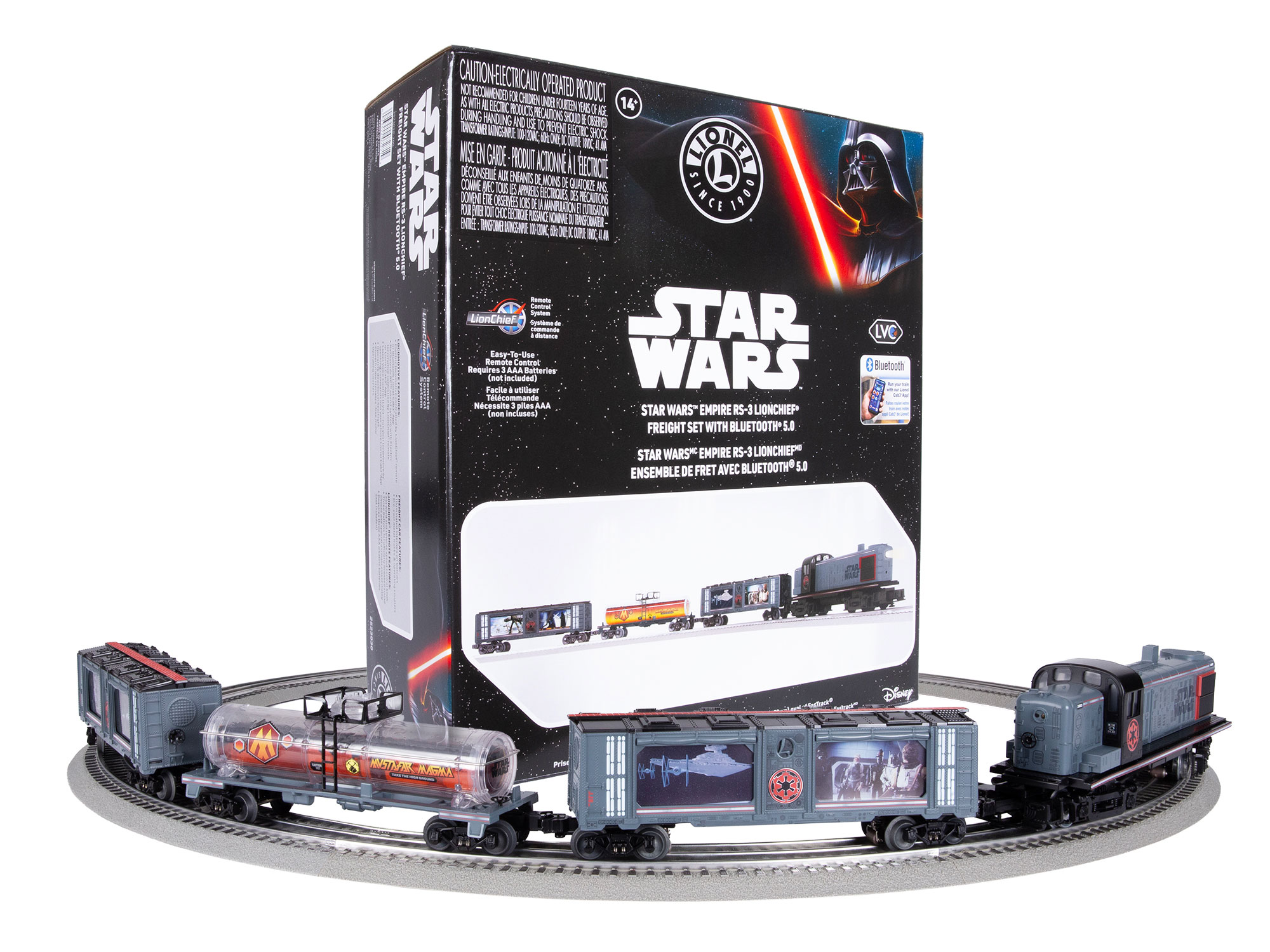 STAR WARS™ Empire RS-3 LionChief Freight Set w/ Bluetooth 5.0