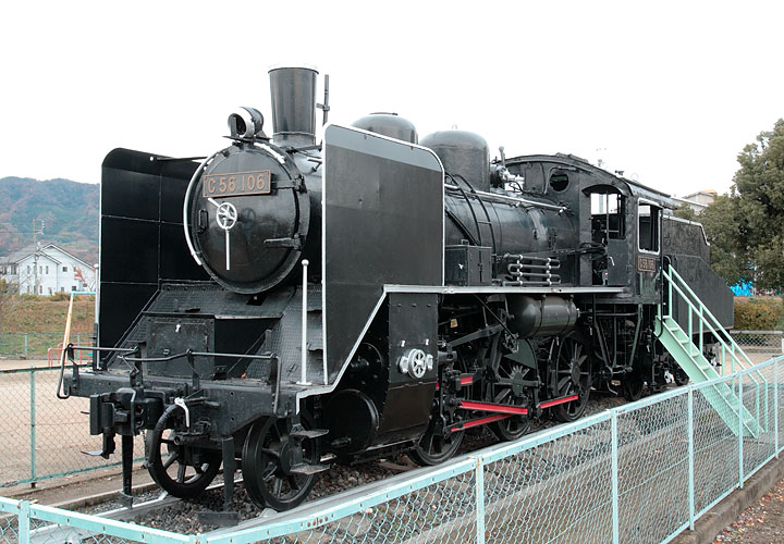 C56形テンダー機関車（広島県 府中市）