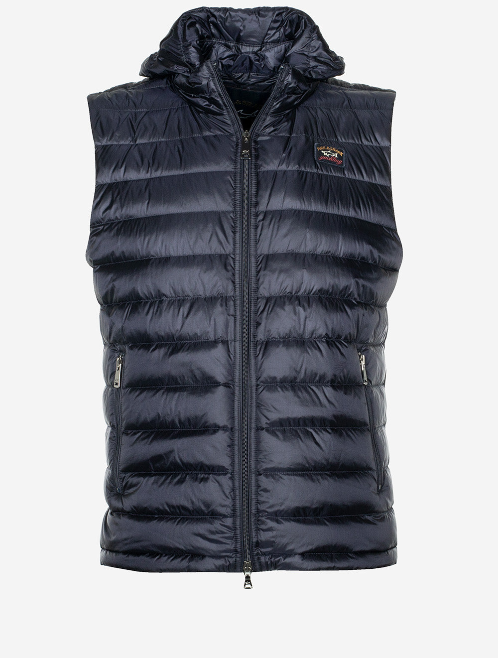 Paul And Shark Hooded Gilet Navy | Warm Men's Outerwear Collection
