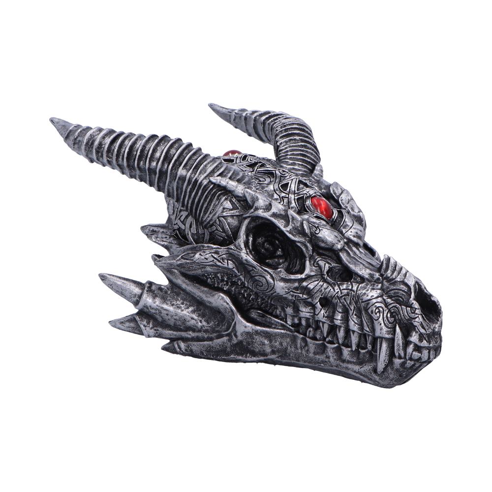 Tribal Flame Dragon Skull – Midnight Rose Emporium