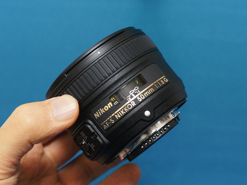 ニコン AF-S NIKKOR 50mm F1.8G /monox デジカメ 比較 レビュー